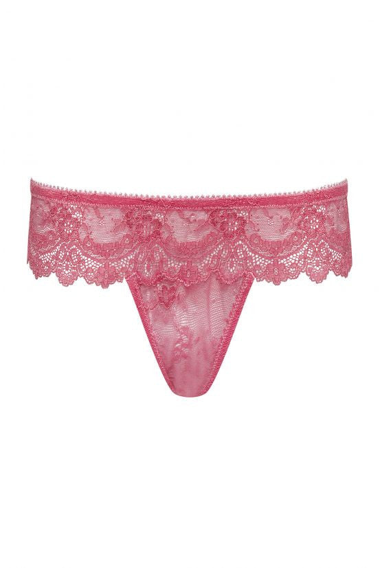 cadolle-string-ania-dentelle-rose-dessous-invisible image 1