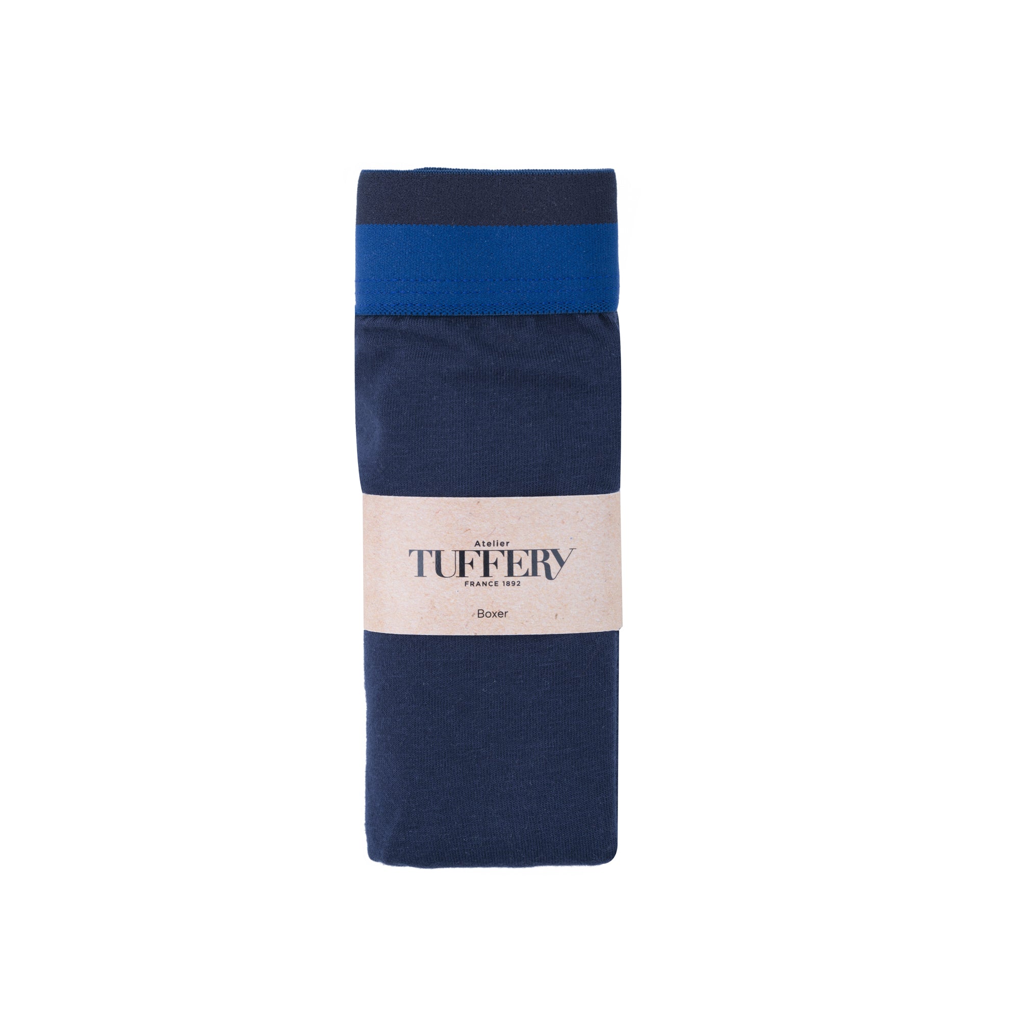 atelier-tuffery-boxer-homme-marine-en-coton-bio image 6