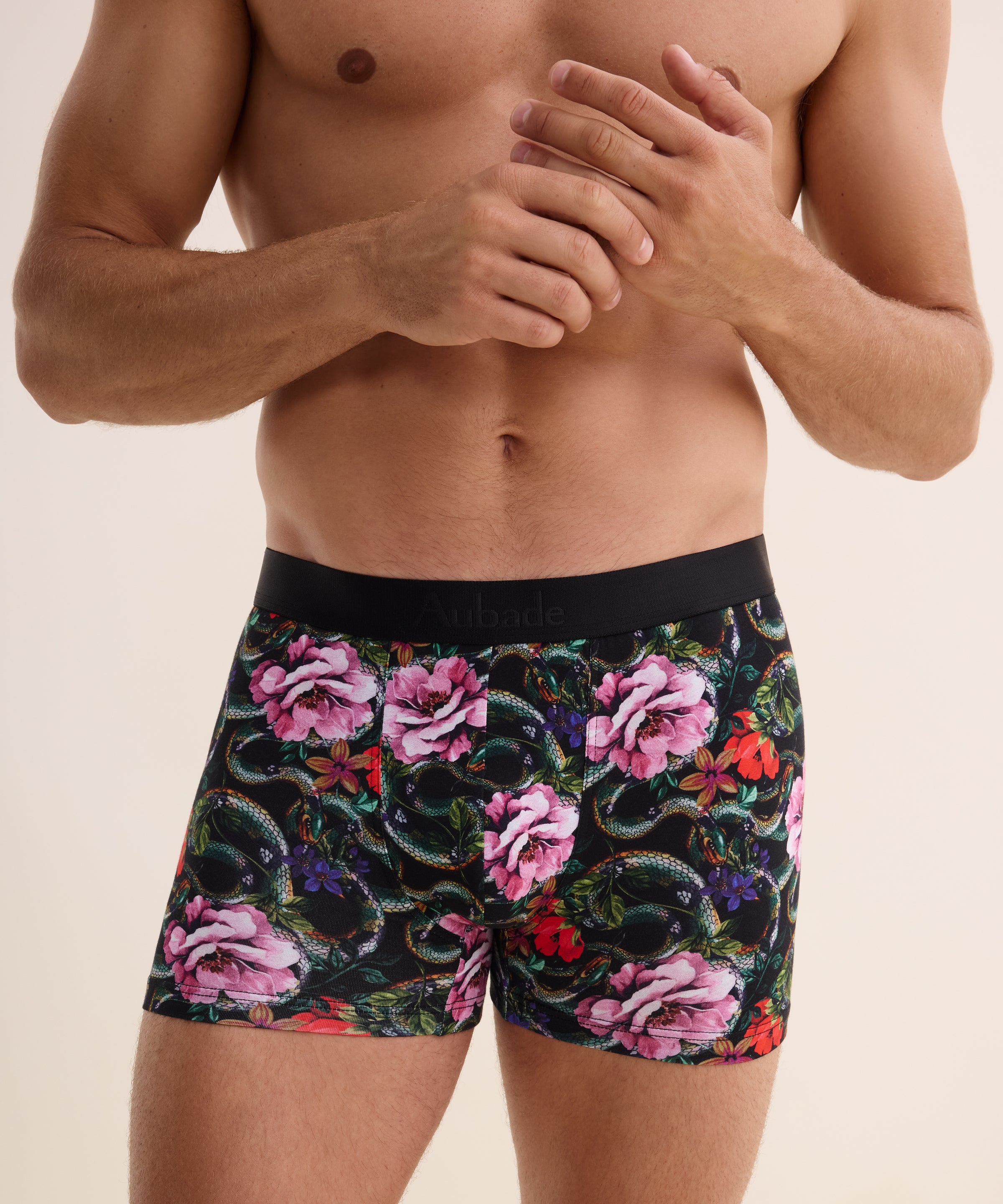 aubade-homme-tentation-boxer-coton-bio-imprim image 3