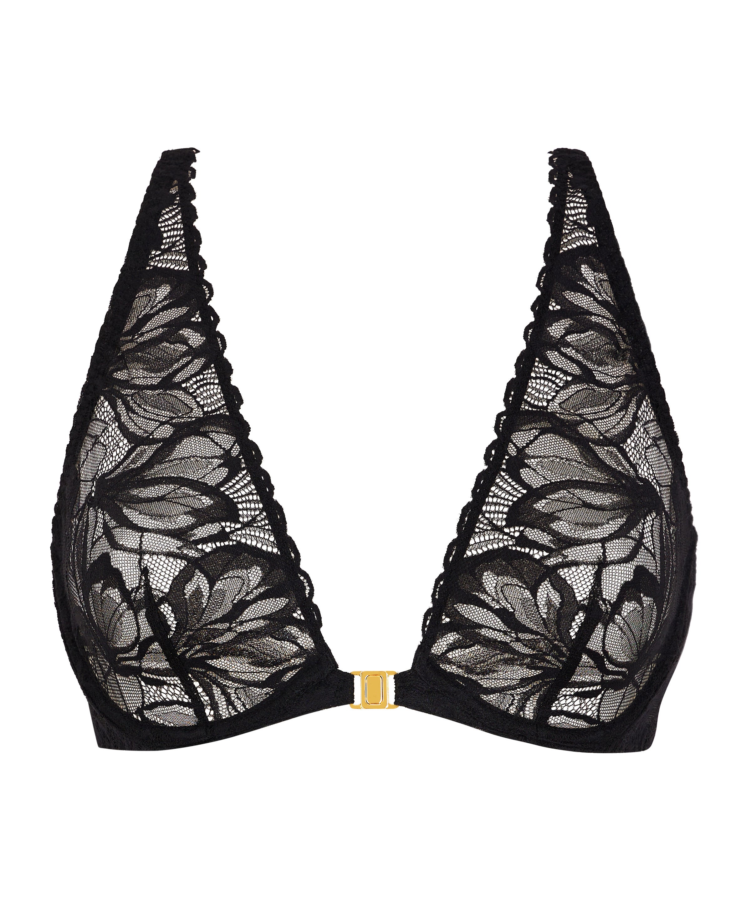 aubade-after-hours-soutien-gorge-triangle-plongeant-black image 1