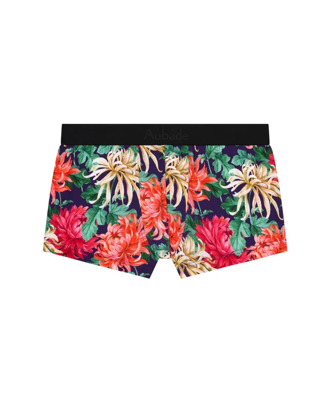 aubade-homme-boxer-trunks-crazy-flower image 1