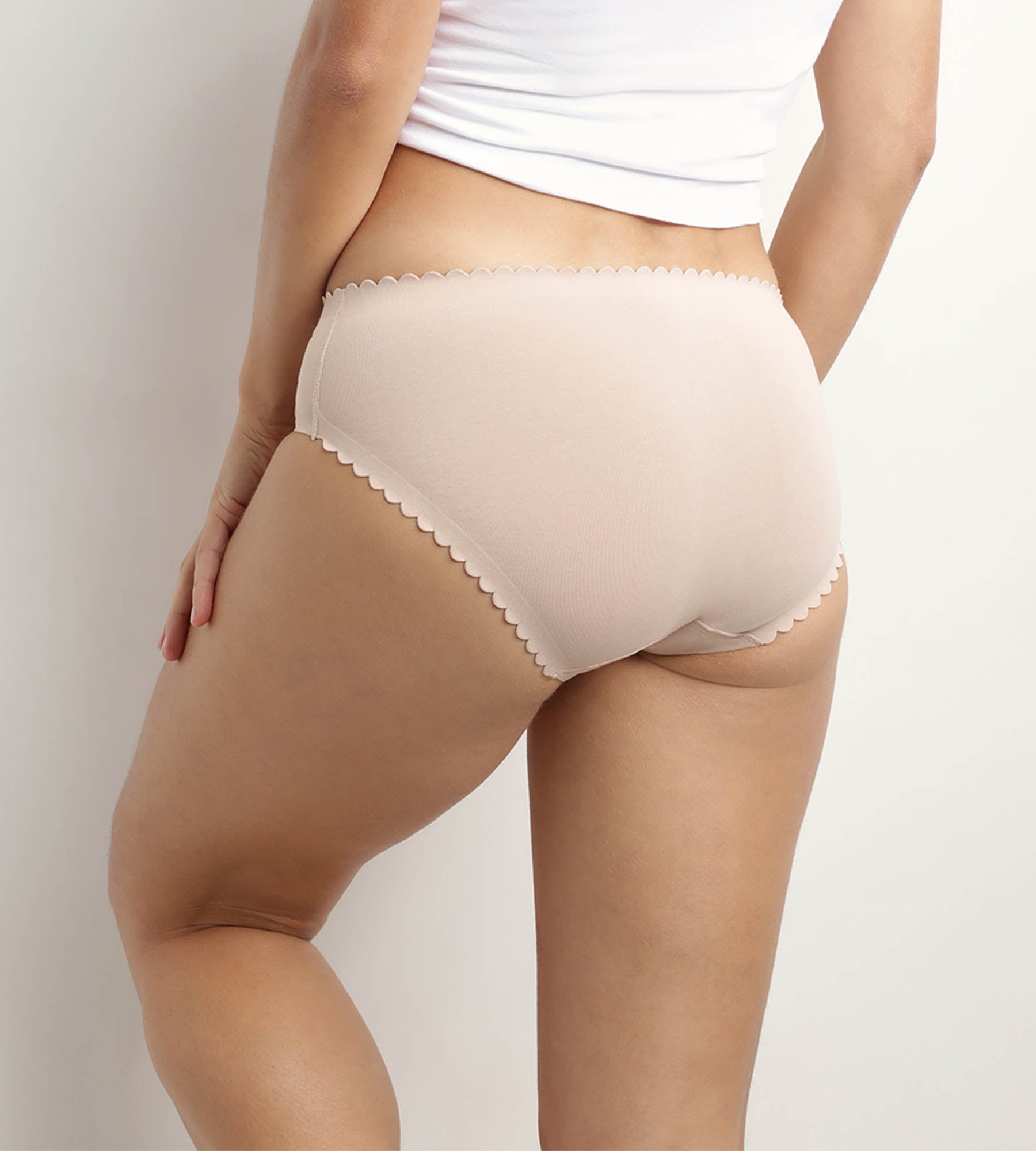 dim-body-touch-easy-slip-femme-invisible-coton-stretch-x2-noir-nude image 2