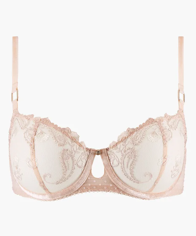 aubade-velvet-memories-soutien-gorge-corbeille-armatures-dawn image 1