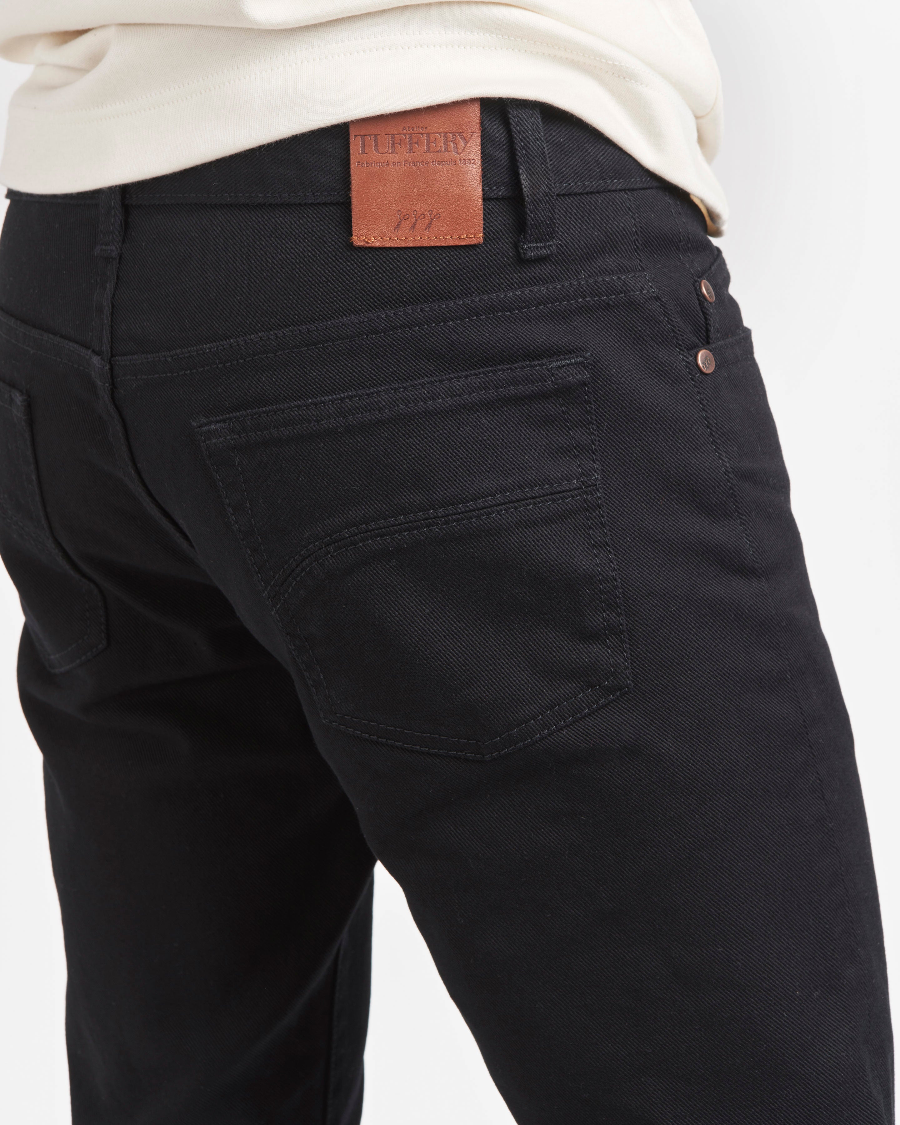 atelier-tuffery-alphonse-jean-homme-droit-ajust-noir image 5
