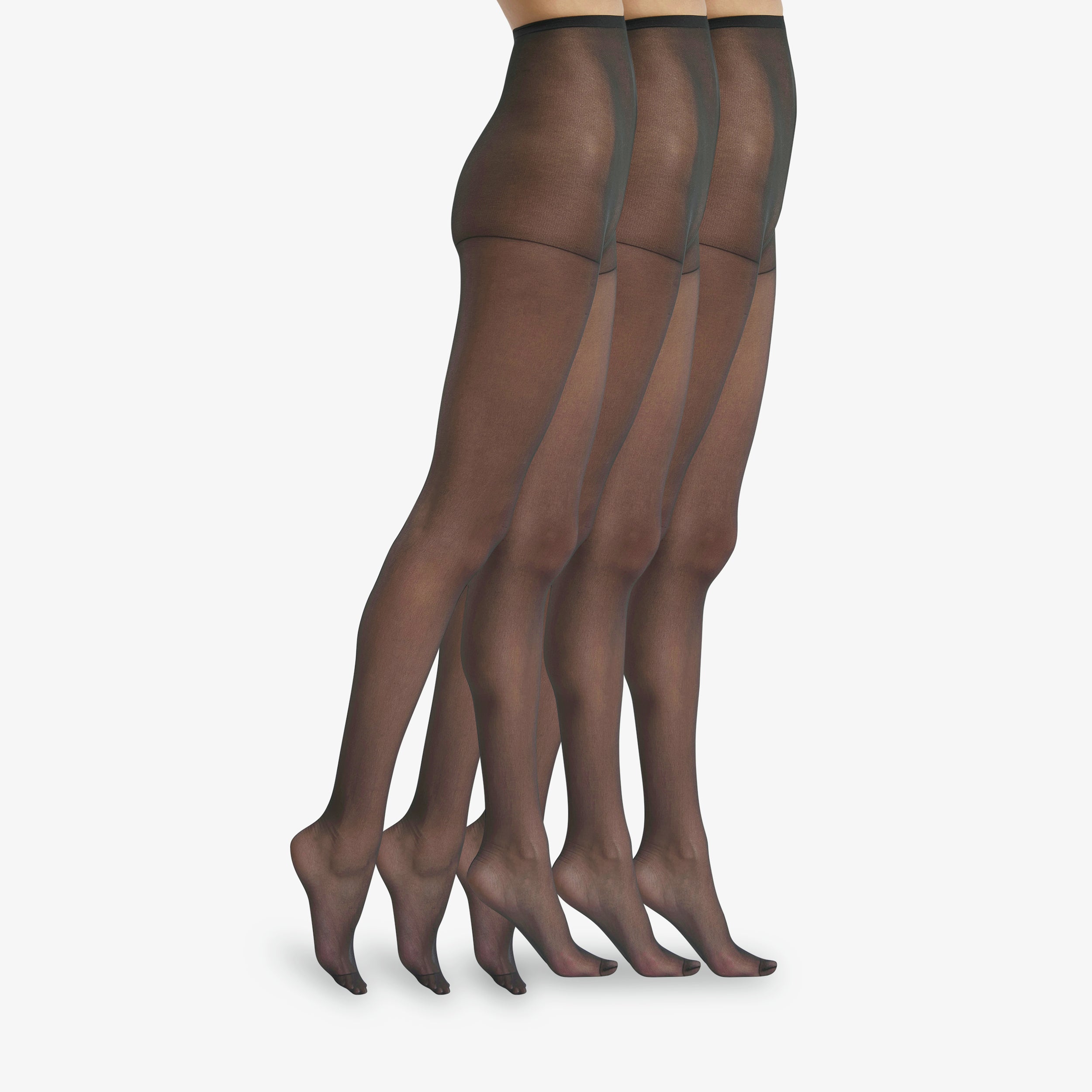 dim-trio-rouge-collant-noir-transparent-femme image 4