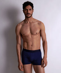 aubade-homme-pack-2-boxers-libellule-uni-marine image 5