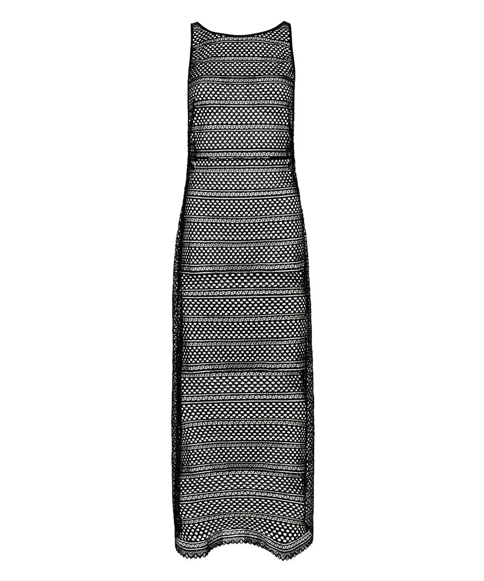 aubade-by-the-sea-robe-longue-dentelle-black image 1