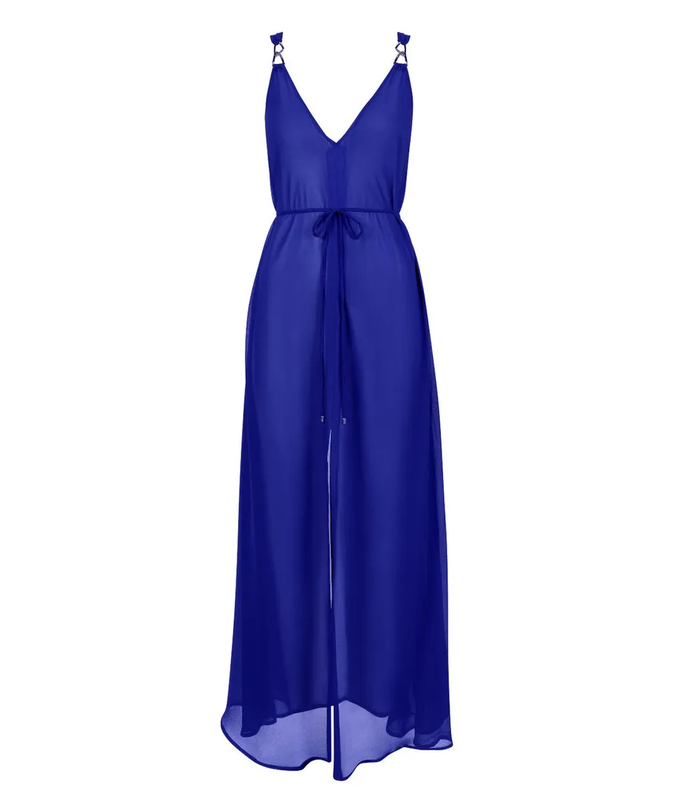 aubade-beach-walk-robe-longue-ultramarine-2 image 1