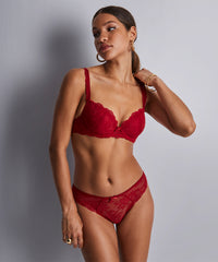 aubade-danse-des-sens-soutien-gorge-push-up-coques-irresistible-red image 2