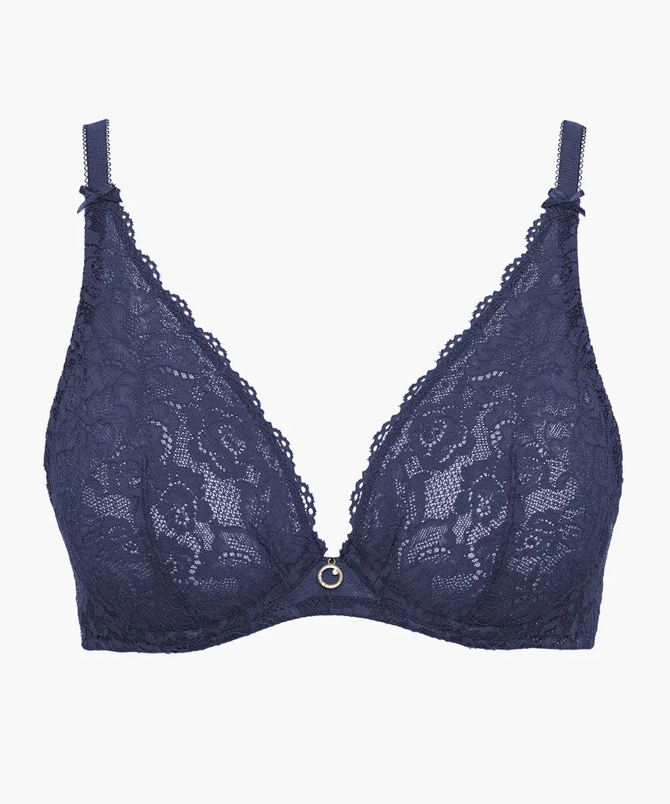 aubade-rosessence-triangle-avec-armatures-bleu-nocturne image 1
