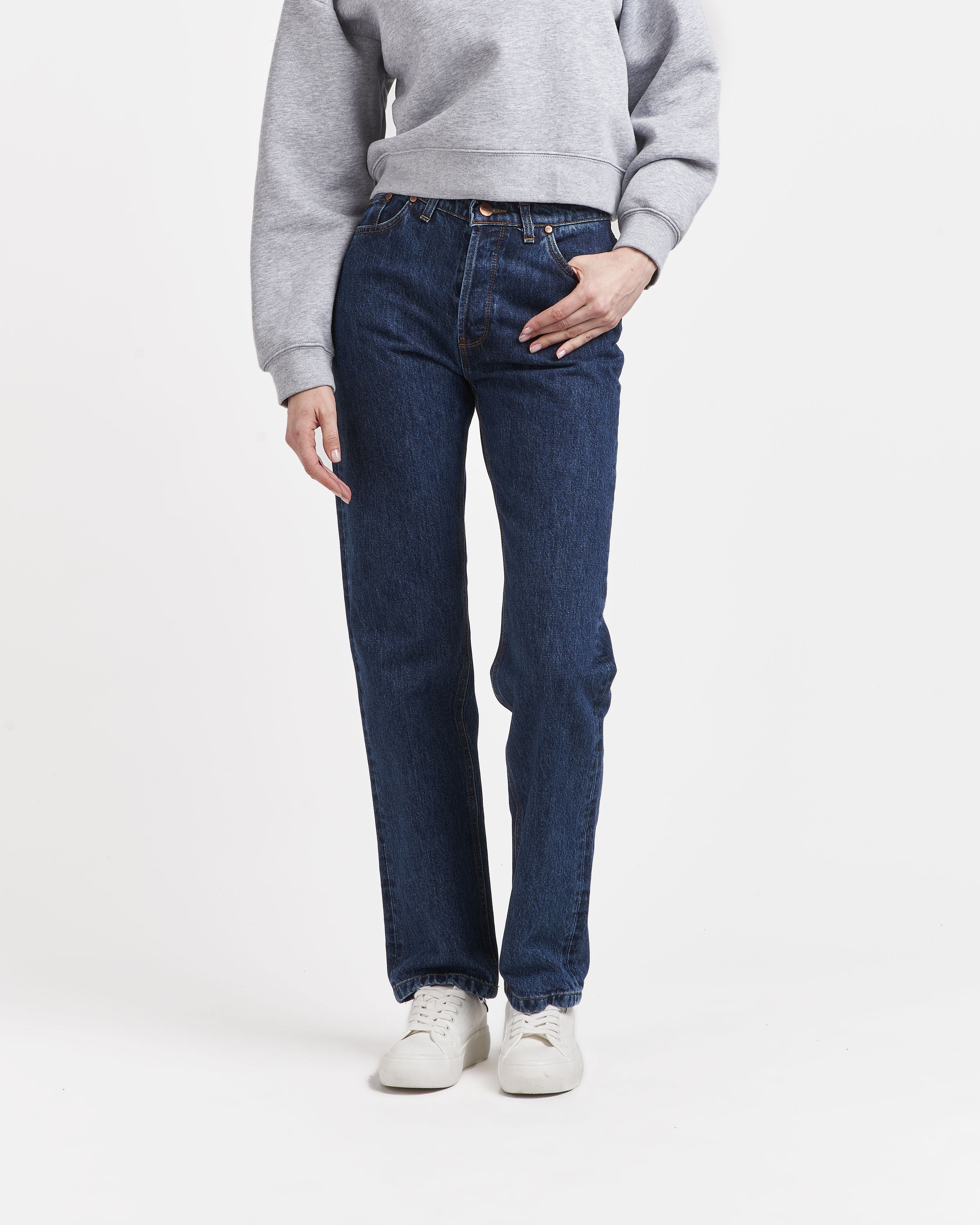 atelier-tuffery-apolline-jean-femme-droit-taille-haute-stonewashed image 2