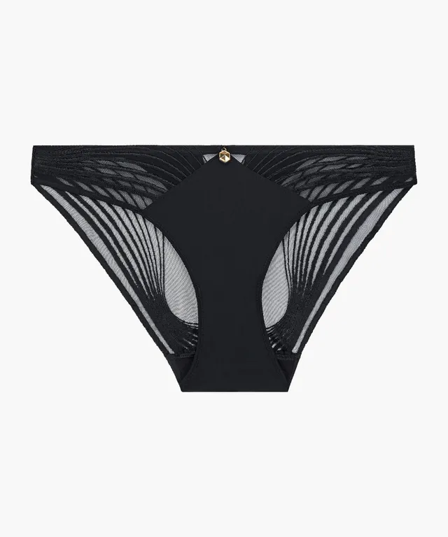 aubade-sumptuous-waves-slip-italien-smoky-attraction image 1
