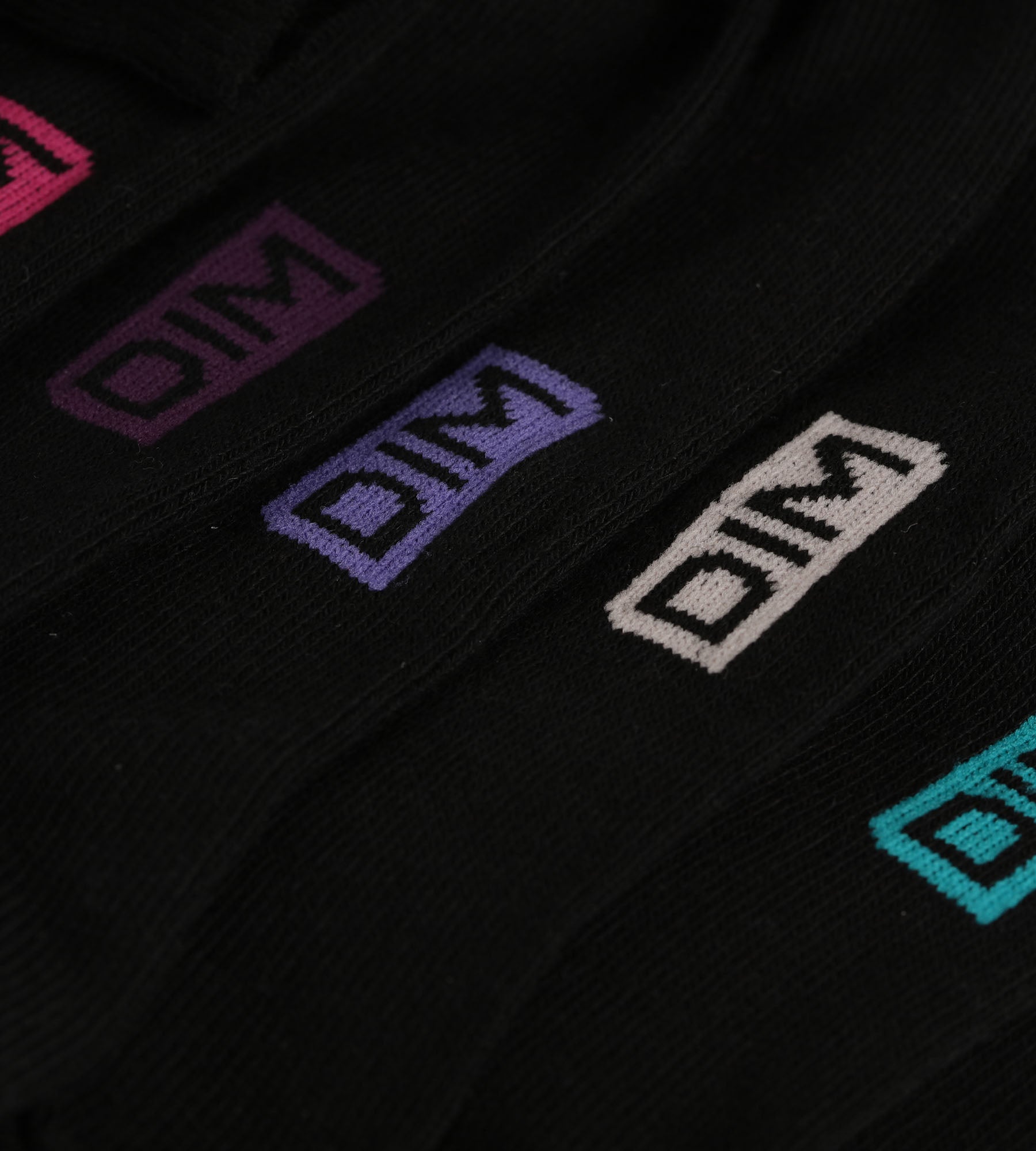 dim-lot-de-5-paires-chaussettes-femme-ecodim-noir image 3