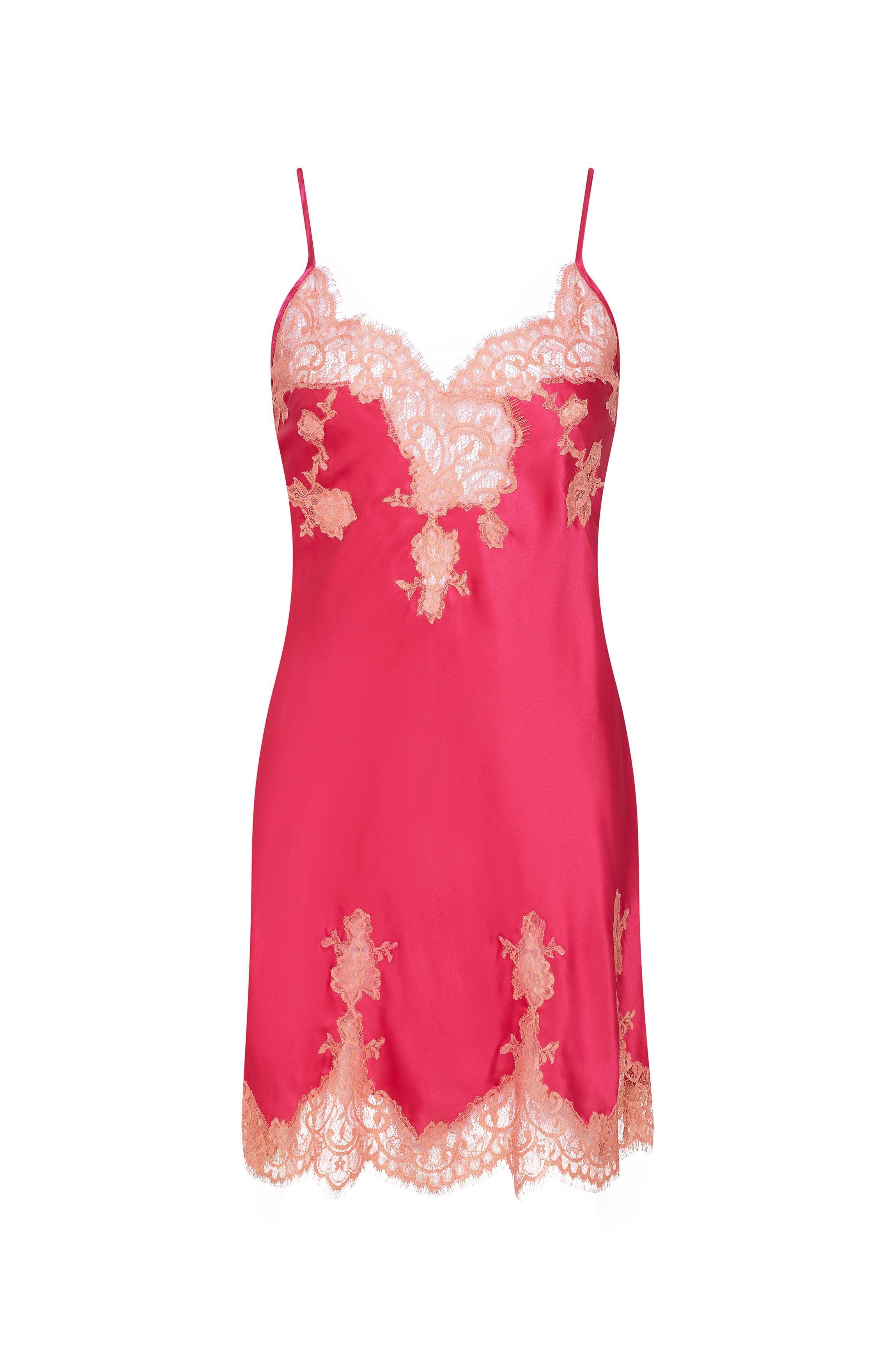 cadolle-nuisette-soie-rose-dentelle-corail image 1