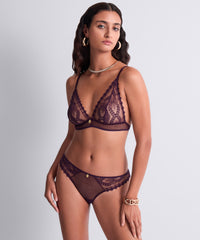 aubade-mystery-of-love-slip-italien-plum image 2