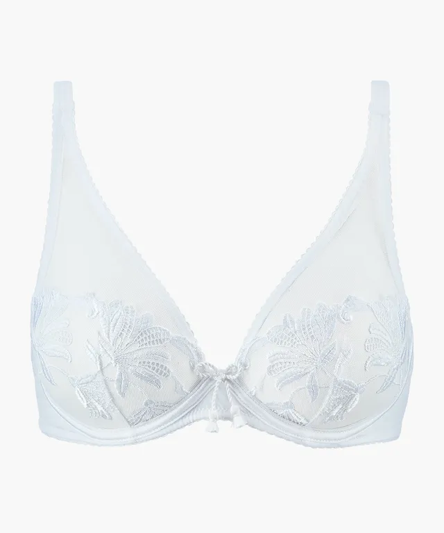 aubade-lovessence-soutien-gorge-triangle-avec-armatures-blanc image 1