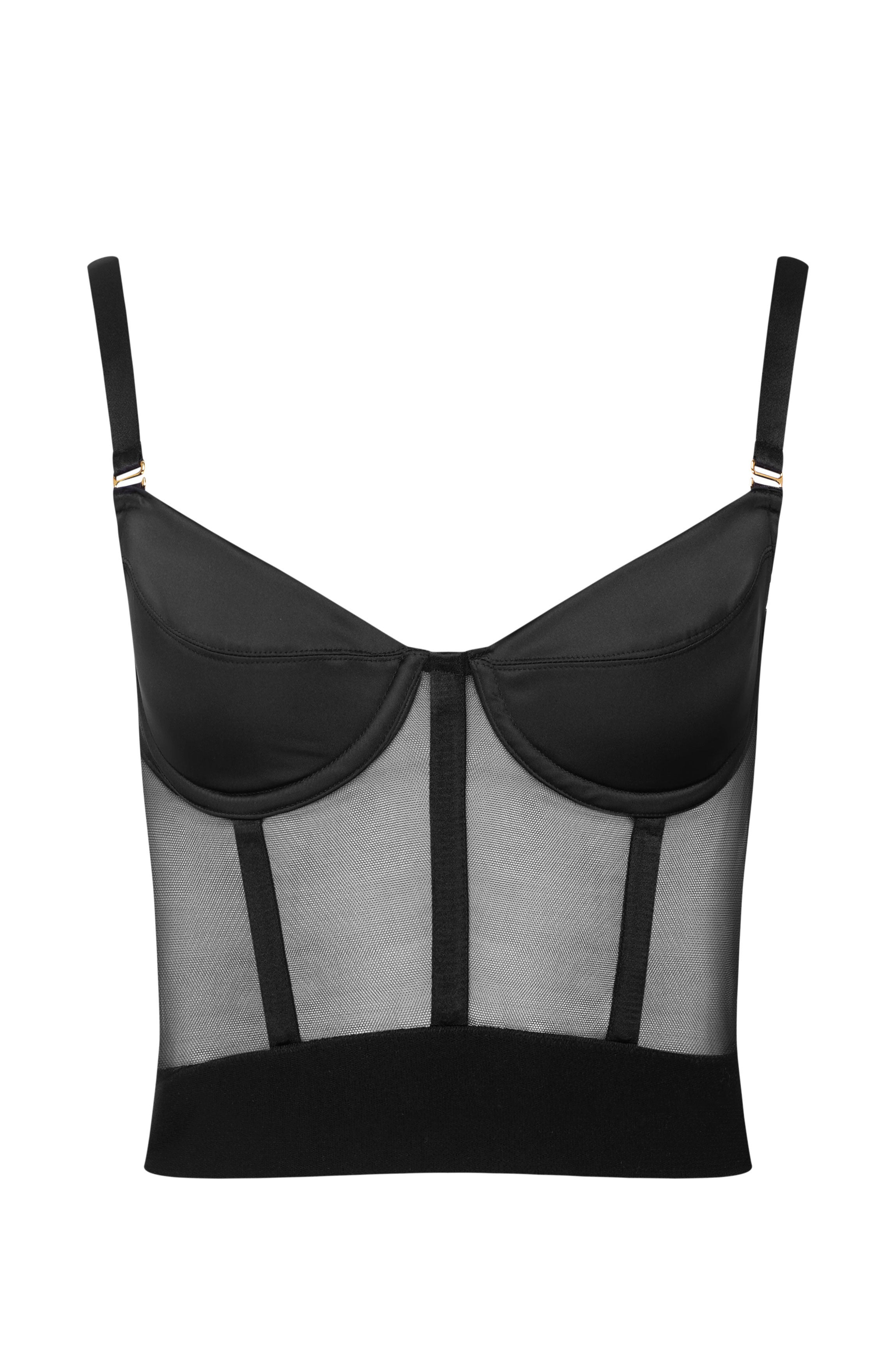 cadolle-mini-corset-noir-tulle-la-age image 1