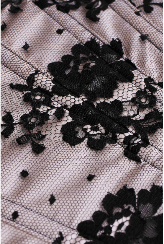 cadolle-scarlet-corset-cornely-dentelle-leavers image 4