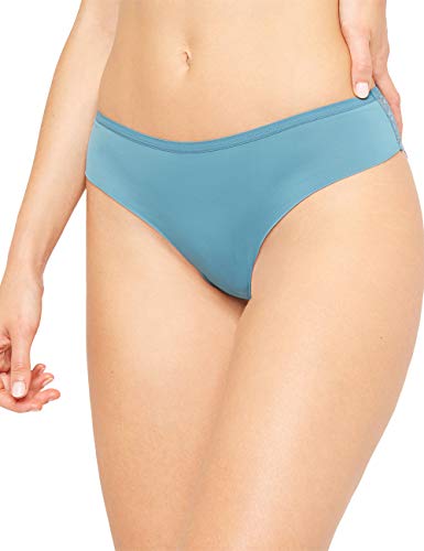 darjeeling-intrigante-slip-microfibre-dentelle-bleu-s image 3
