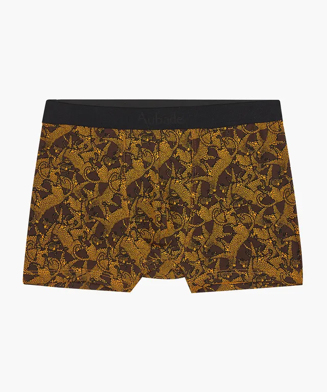 aubade-homme-boxer-gu-pard-coton-bio image 1