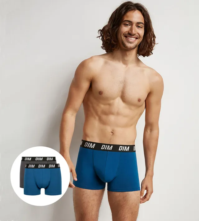 dim-lot-de-2-boxers-homme-regul-activ-bleu-parme image 1