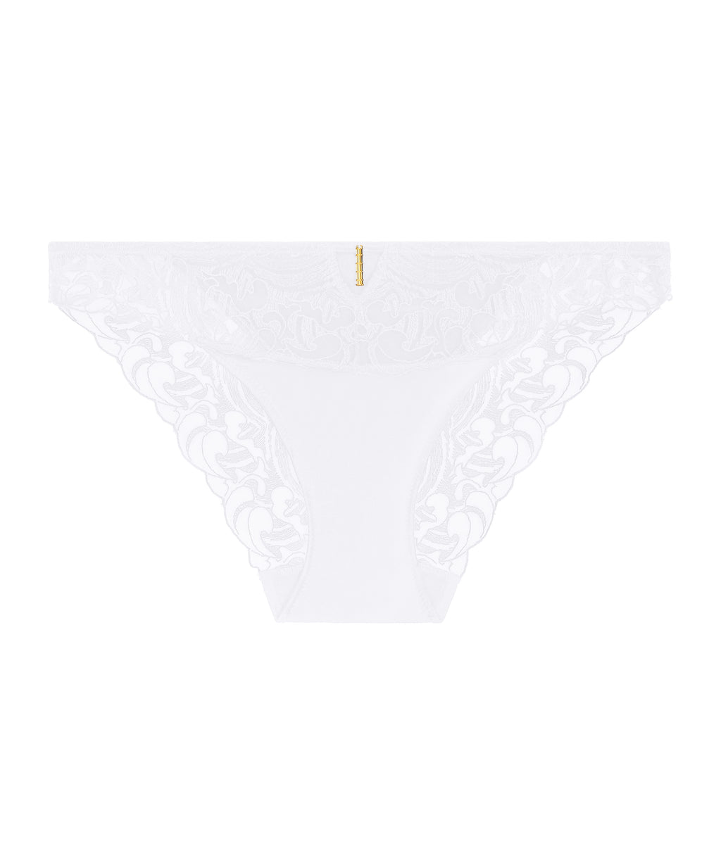 aubade-satin-memories-slip-italien-artic-blue image 1