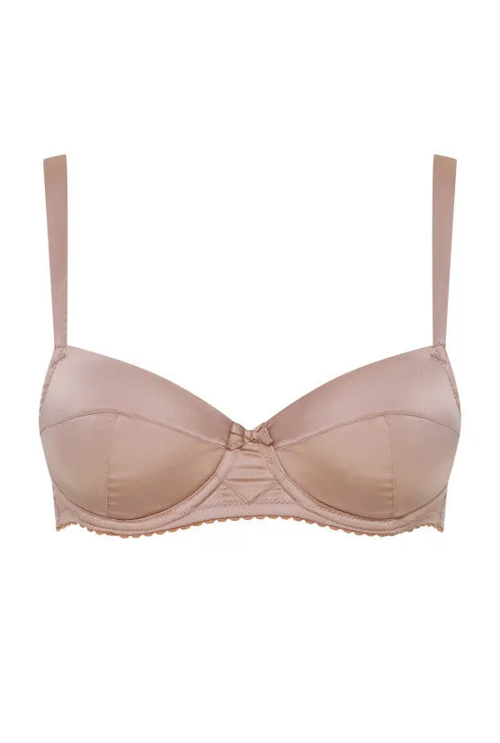 cadolle-lili-soutien-gorge-couture-satin-taupe-balconnet image 1