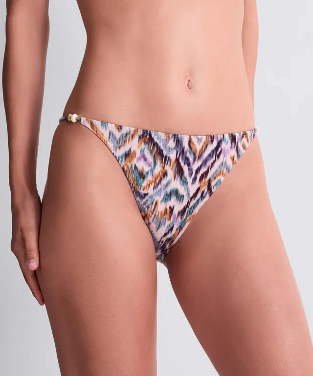 aubade-aurora-sands-bas-de-maillot-taille-basse-boho image 1