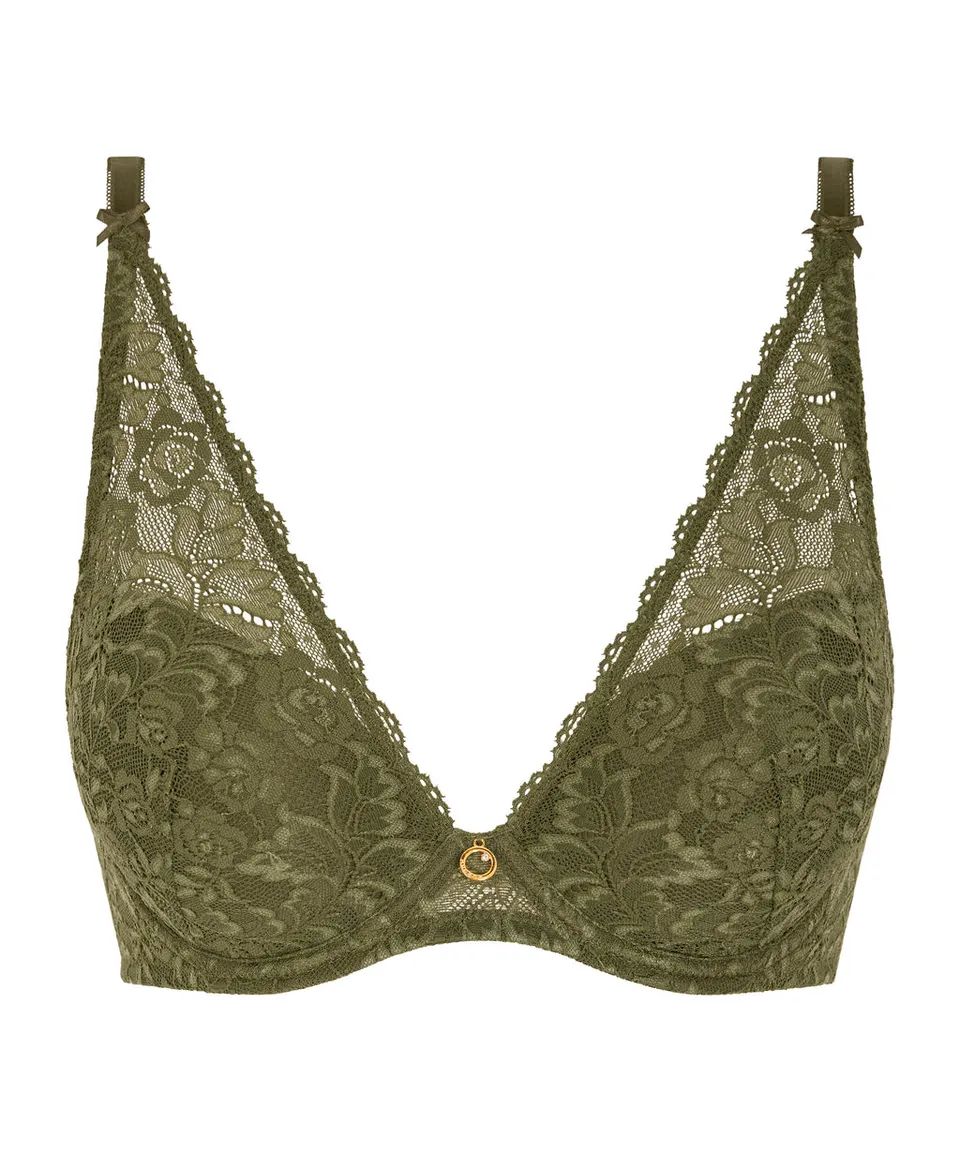 aubade-rosessence-soutien-gorge-foulard-push-up-moss image 1