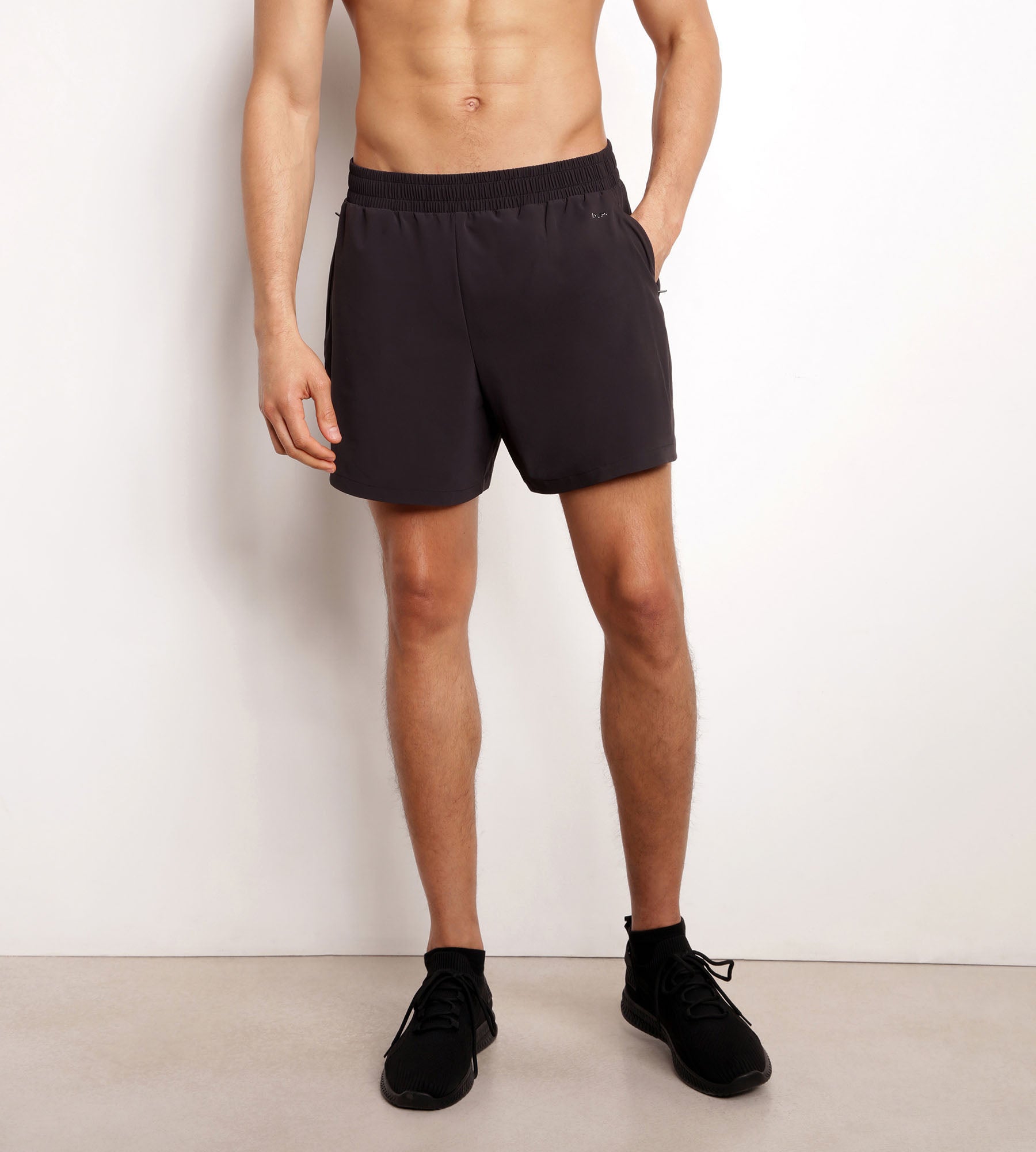 dim-move-short-de-sport-homme-mati-re-a-r-e-noir image 1