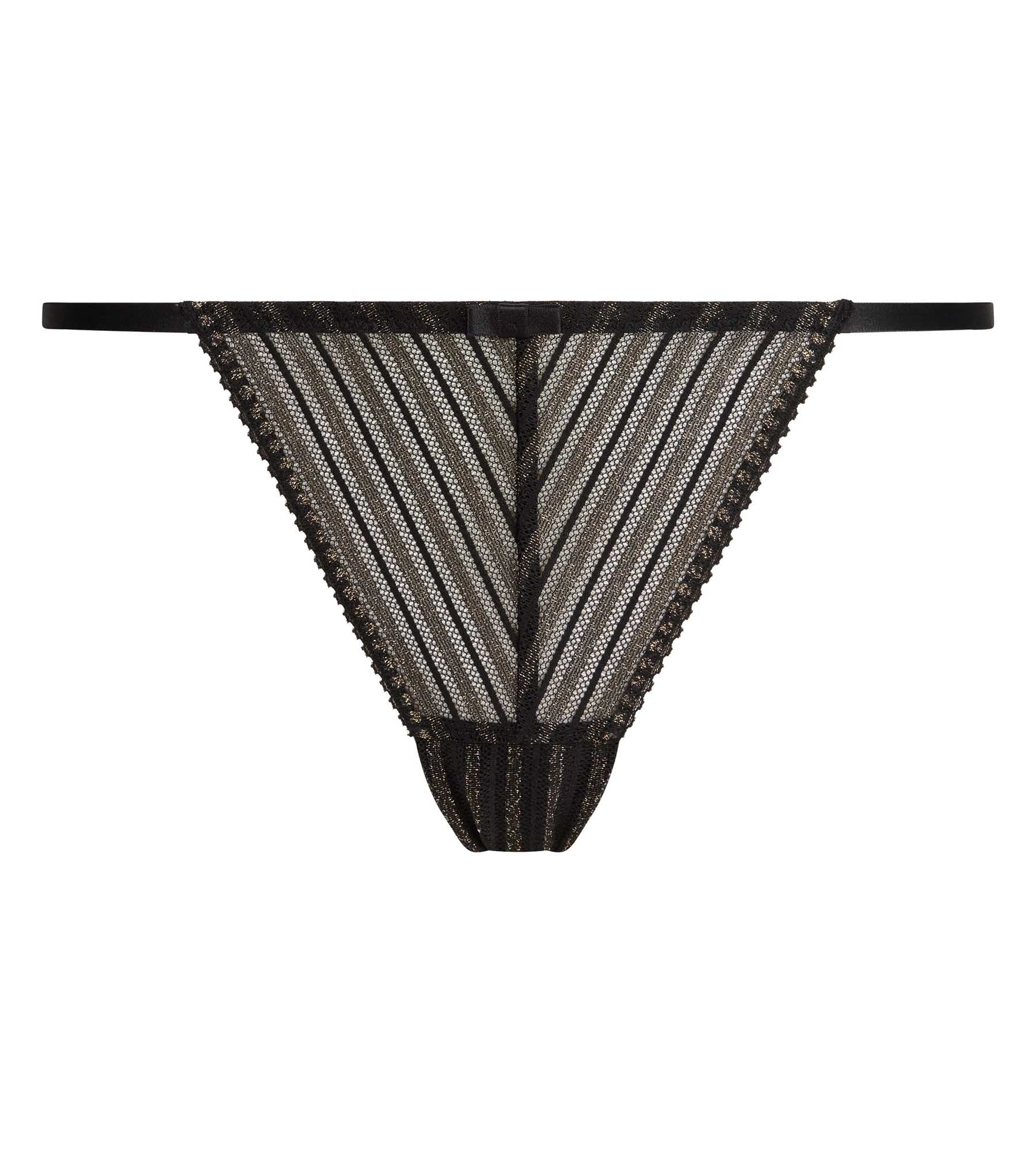 dim-holiday-culotte-br-silienne-dentelle-noire-ray-e-lurex image 5