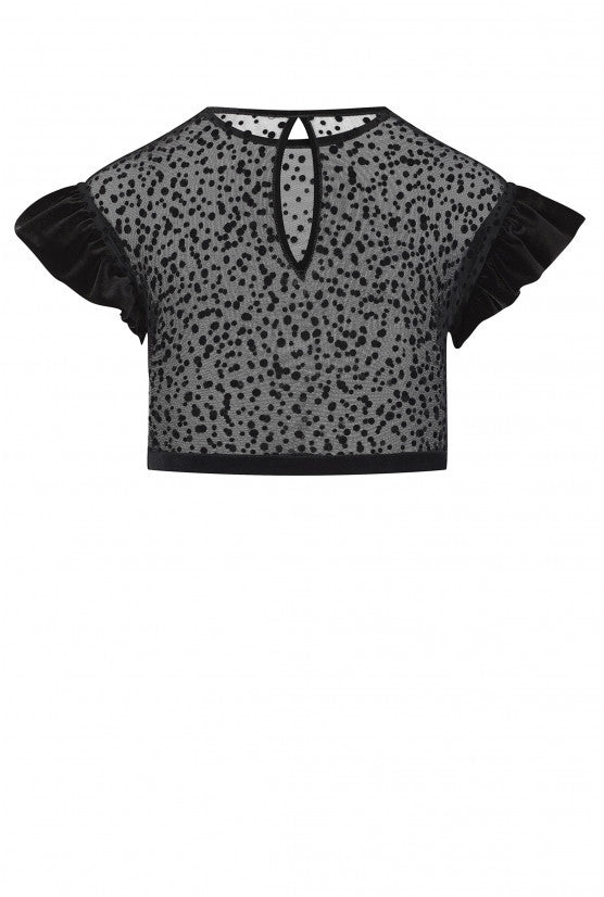 cadolle-mini-top-oslo-tulle-et-velours image 1