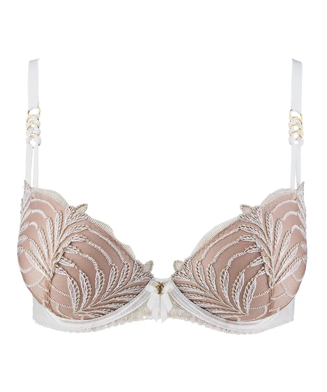 aubade-hypnolove-soutien-gorge-push-up-coques-gold-feather-2 image 1