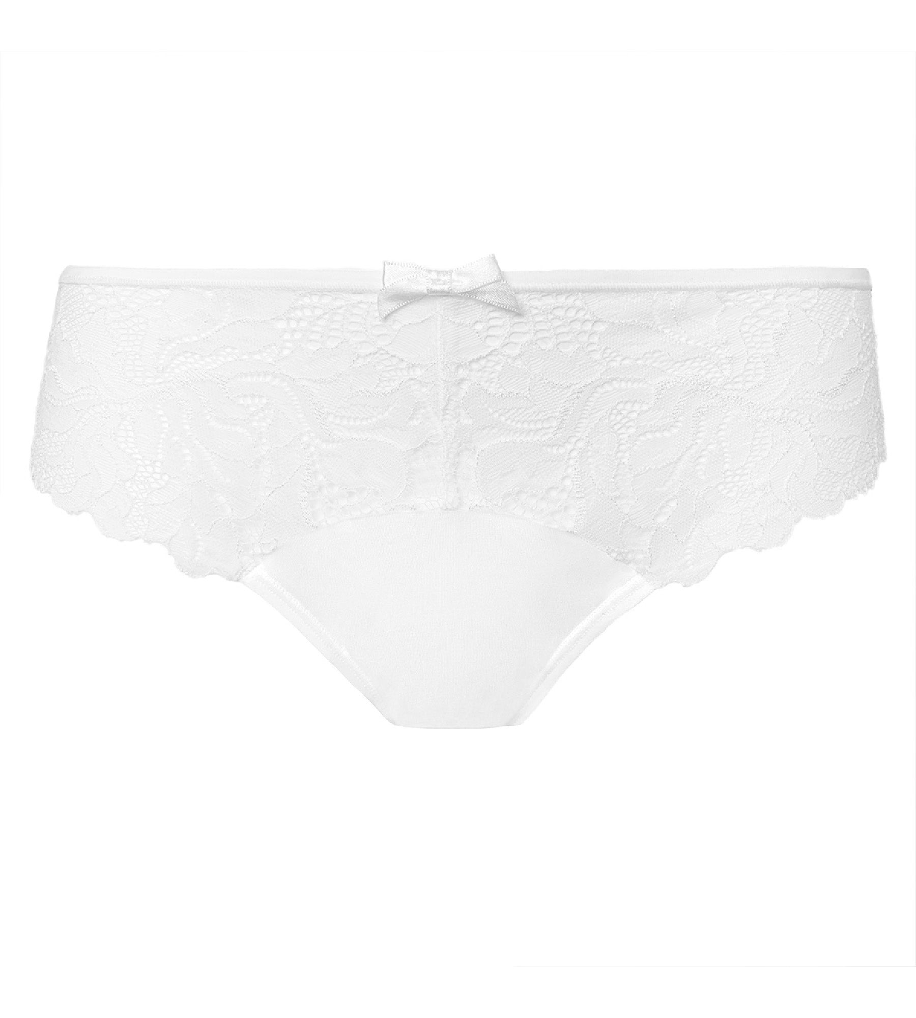 dim-generous-essentiel-culotte-femme-microfibre-dentelle-blanche image 3