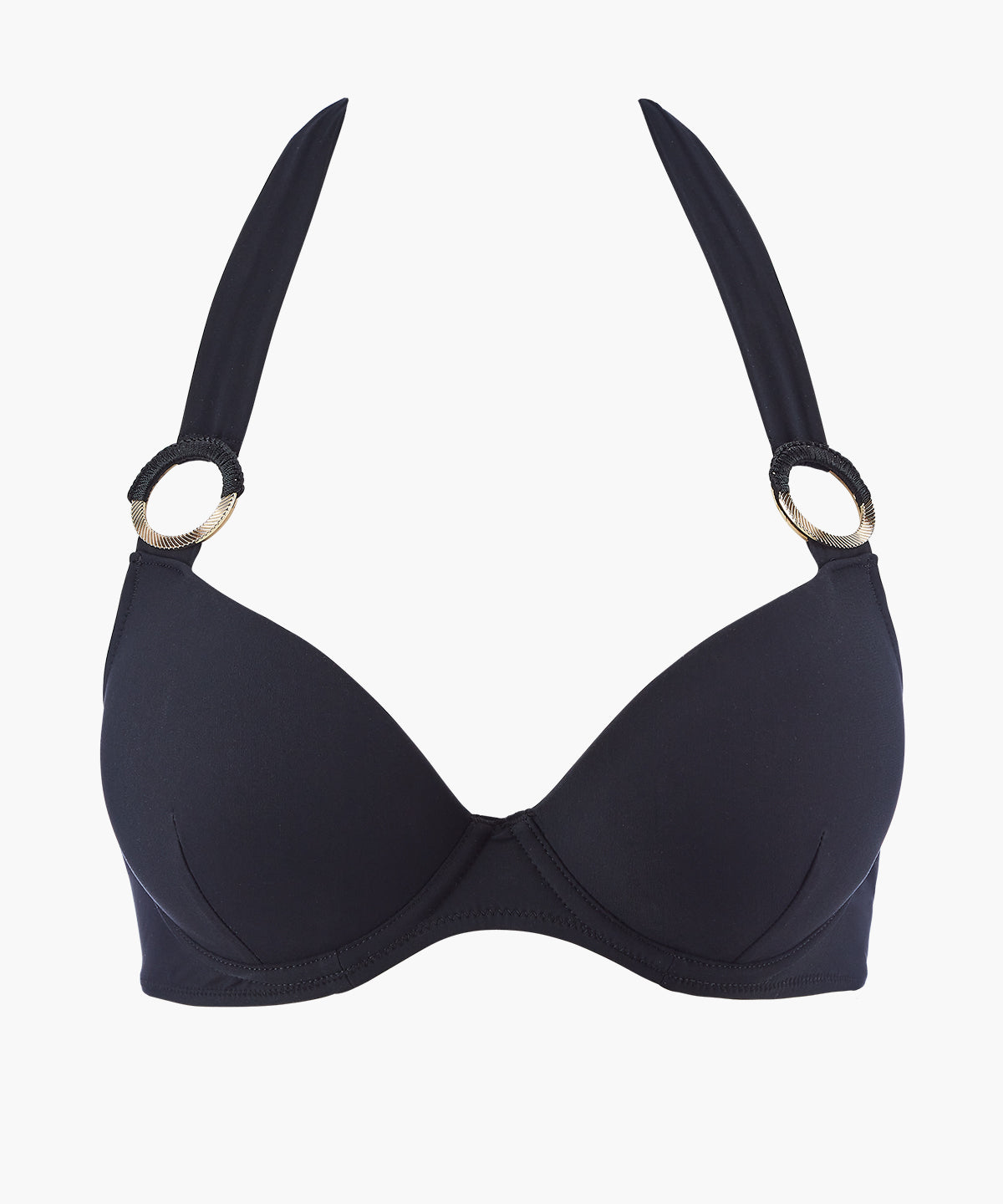 aubade-secret-cove-haut-push-up-coques-noir image 1