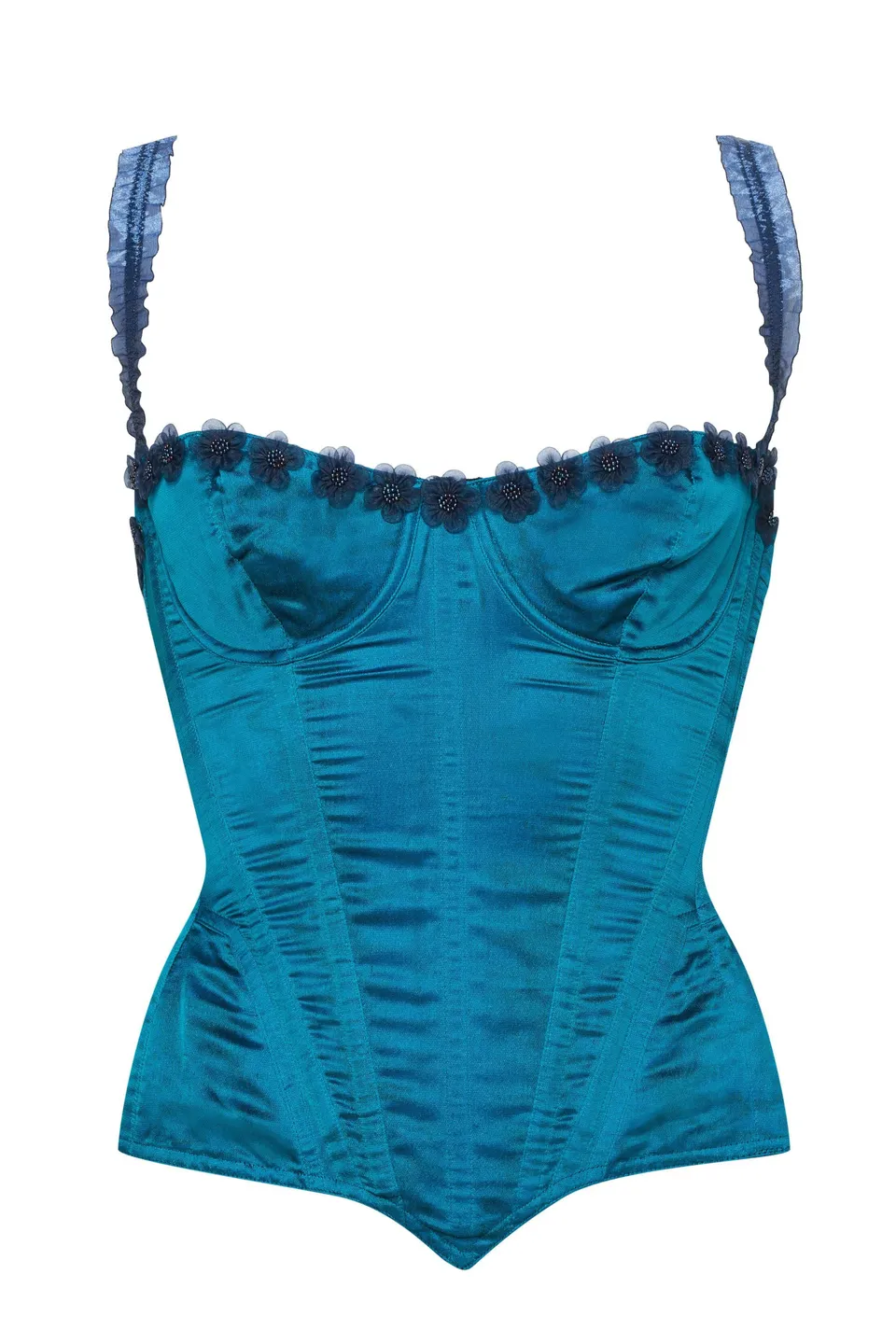 cadolle-cleves-corset-organza-paon-la-age image 1
