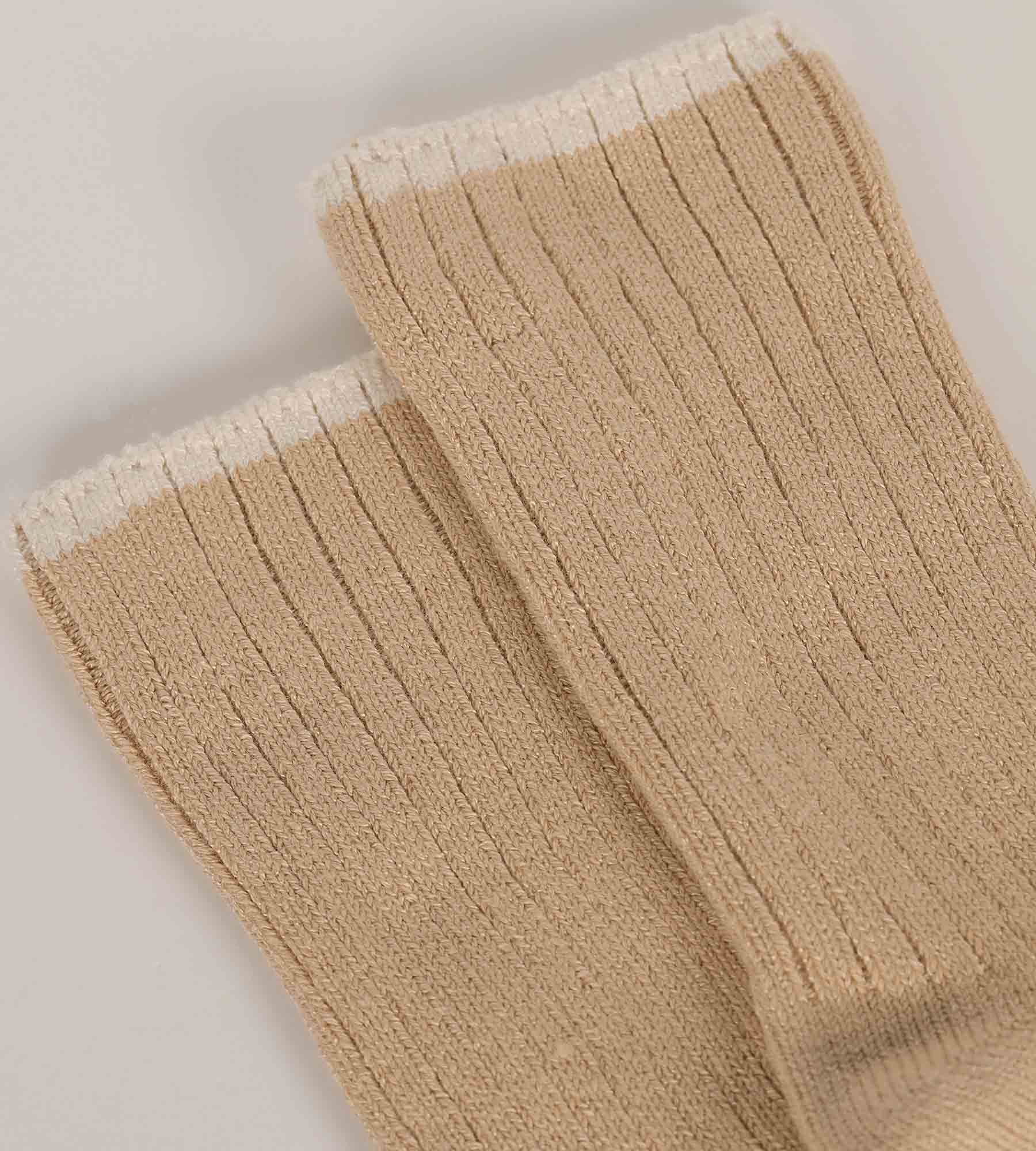 dim-bambou-chaussettes-femme-maille-c-tel-e-beige-vanille image 3