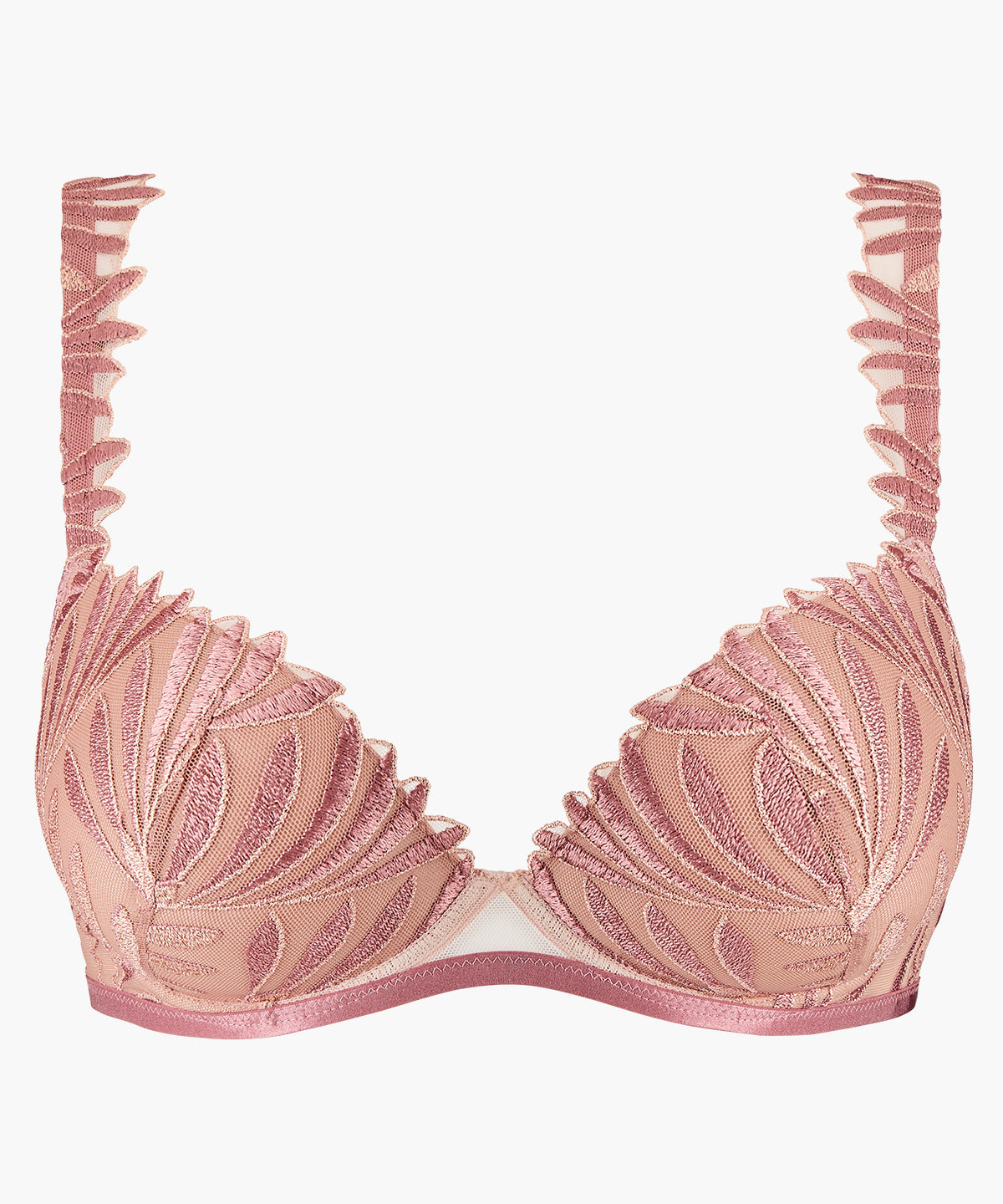 aubade-sensory-illusion-soutien-gorge-push-up-silk-rose image 1