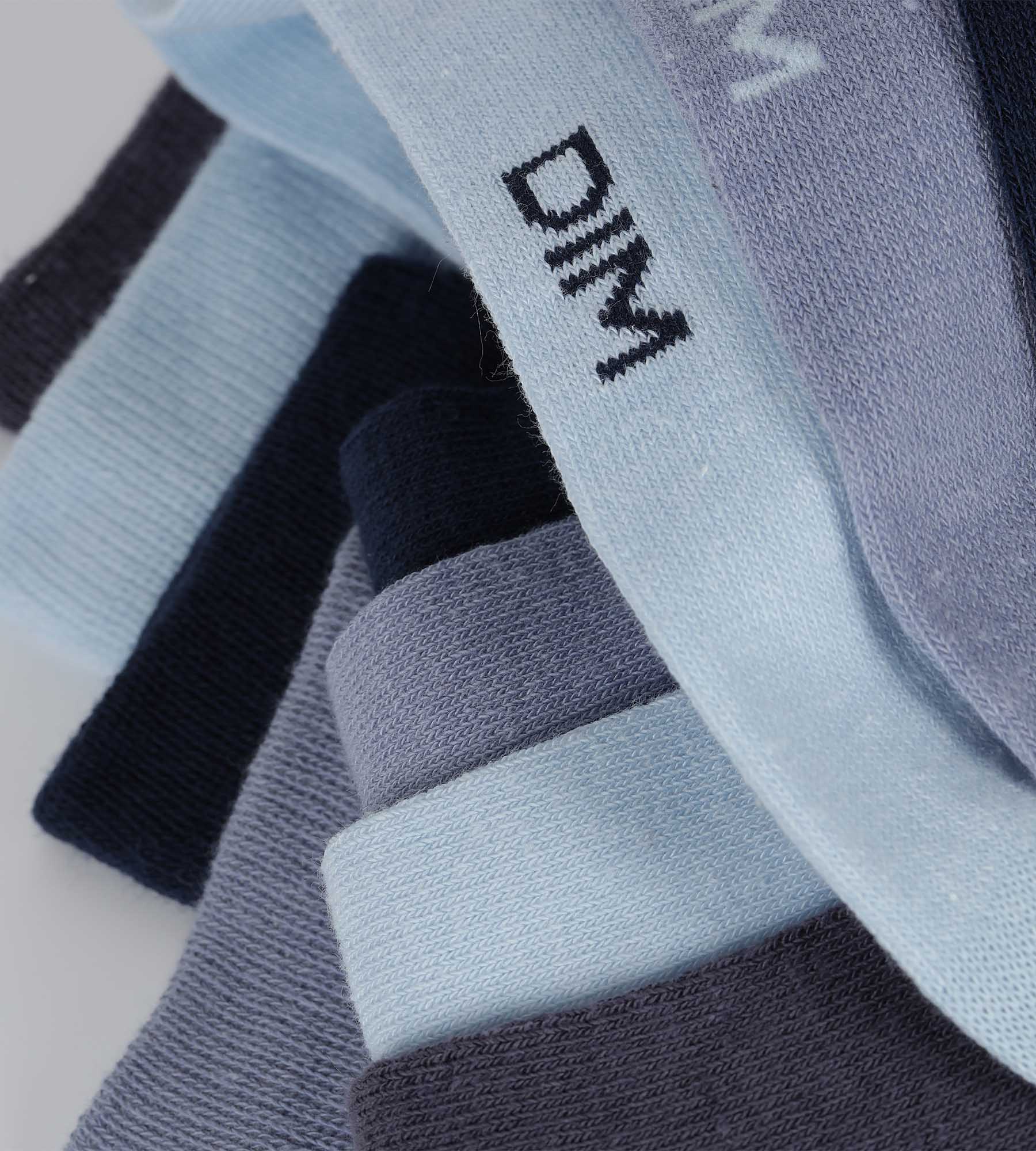 dim-ecodim-mode-lot-4-paires-chaussettes-homme-bleu-coton-mi-chaussettes image 3