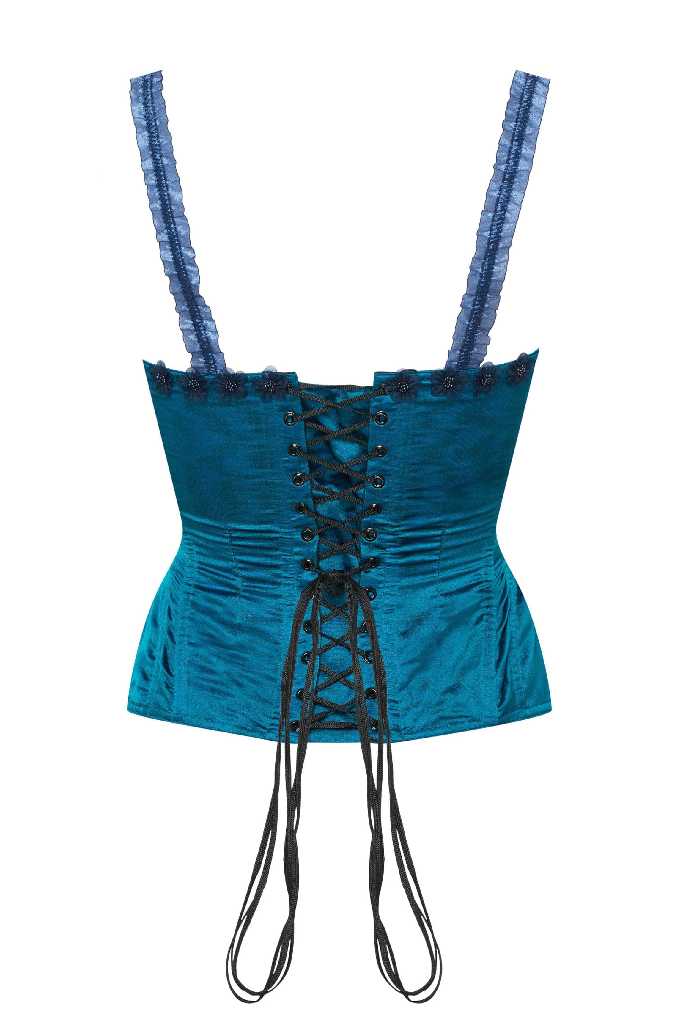 cadolle-cleves-corset-organza-paon-la-age image 2