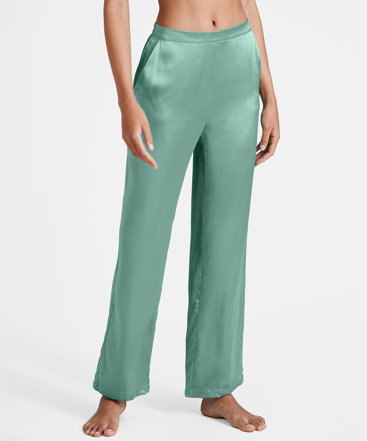 aubade-toi-mon-amour-pantalon-en-soie-sauge image 3