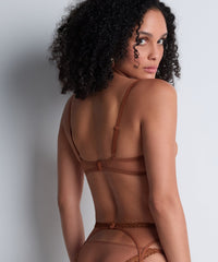 aubade-sheer-emotion-porte-jarretelles-honey-en-tulle image 5