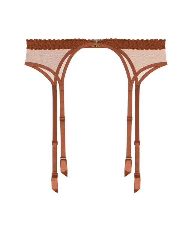 aubade-sheer-emotion-porte-jarretelles-honey-2 image 1