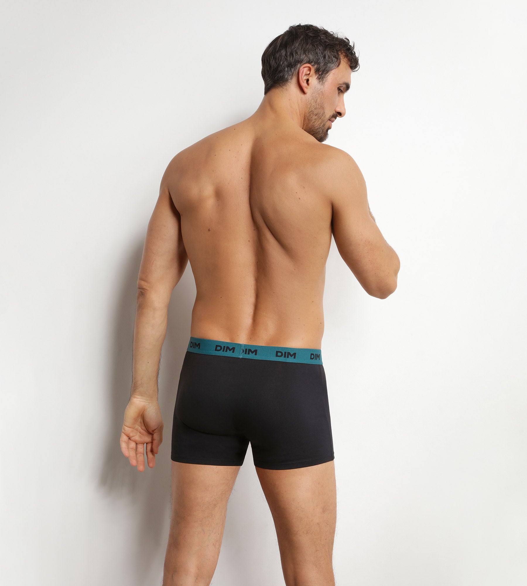 dim-mix-colors-lot-de-3-boxers-homme-noir-ceinture-for-t image 2