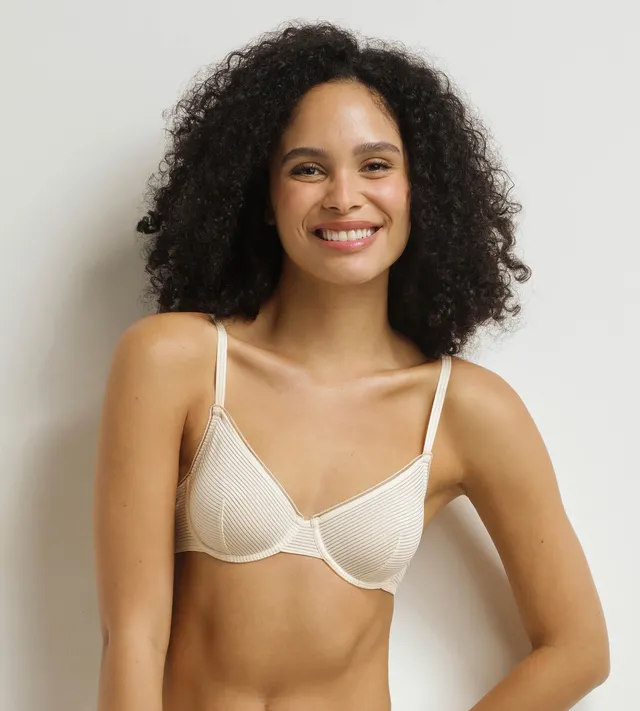 dim-soutien-gorge-corbeille-dim-x-ines-de-la-fressange-beige-macadamia image 1