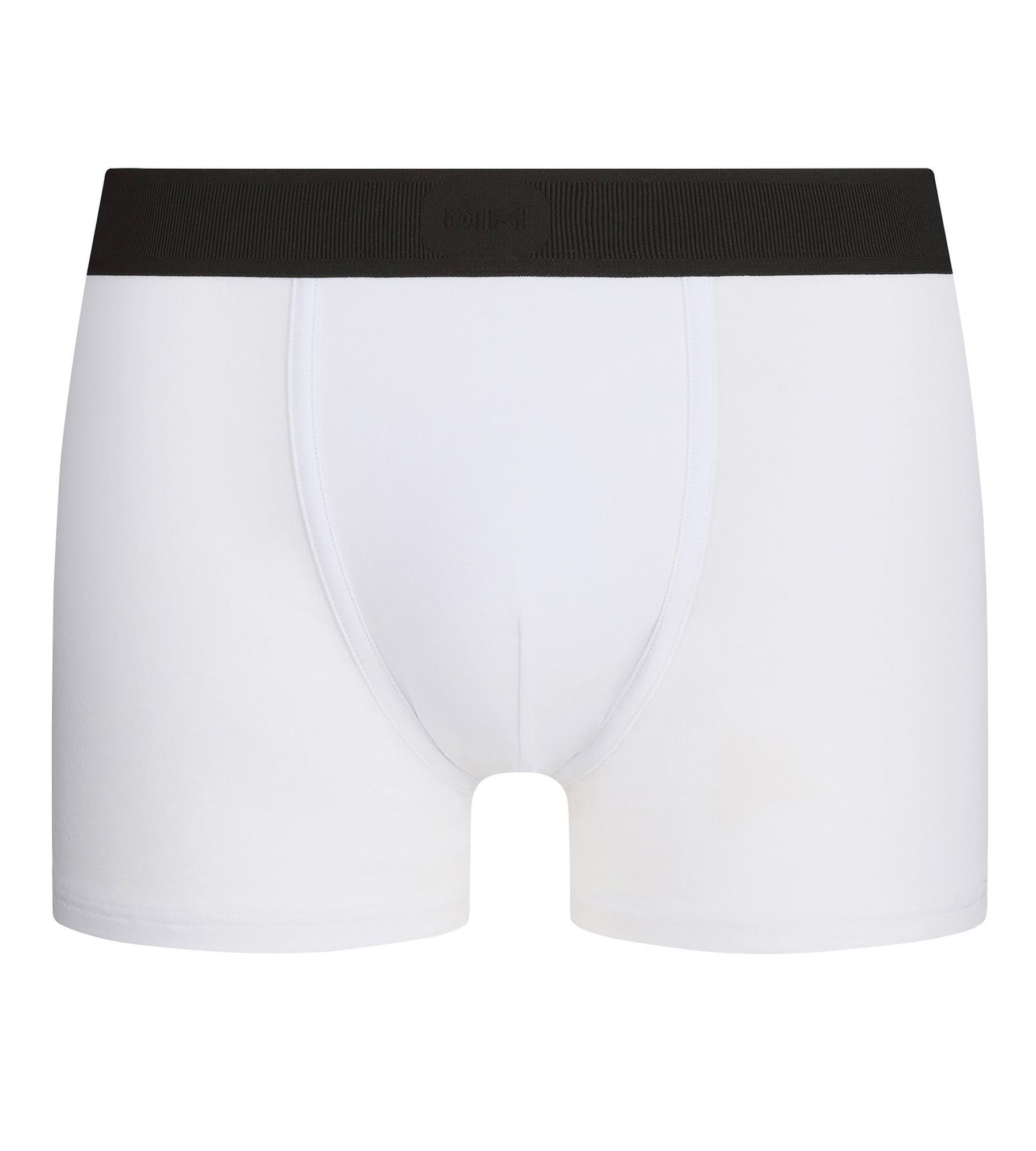dim-signature-boxer-homme-coton-2-pouces-blanc image 3