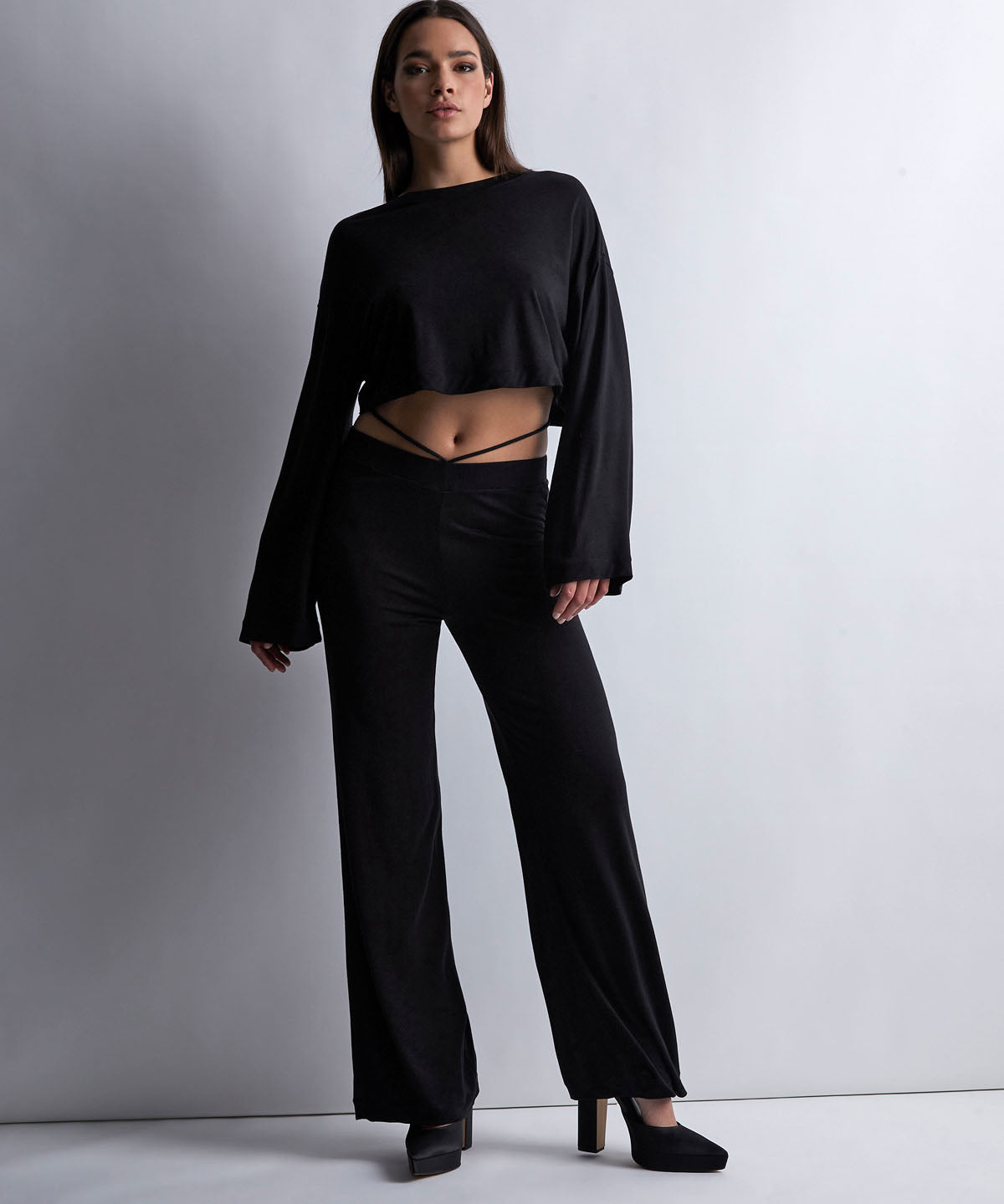aubade-night-crush-pull-over-sweat-noir image 2