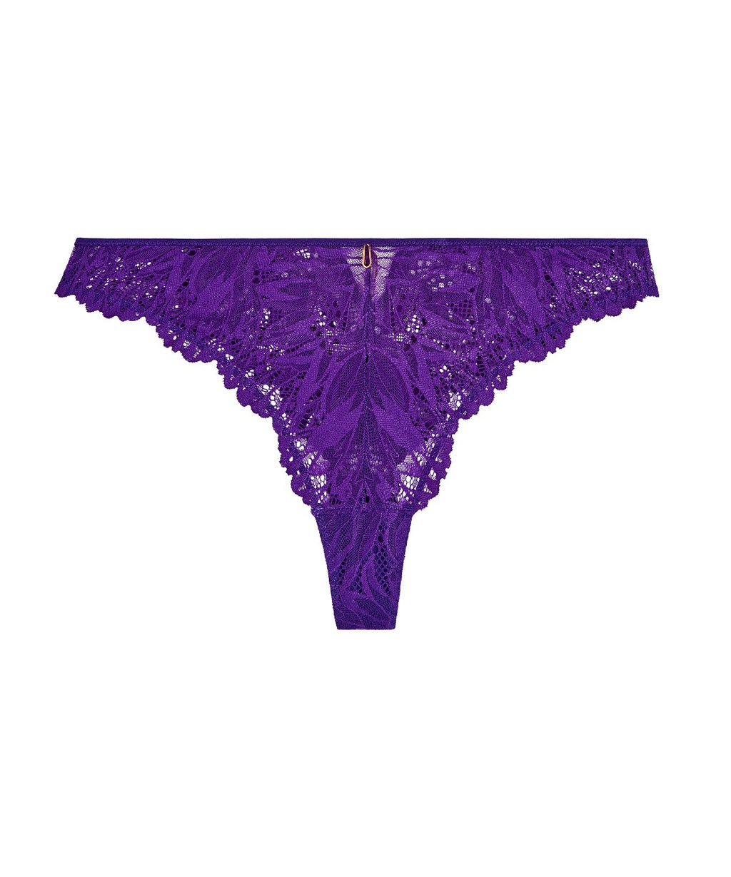 aubade-flowermania-string-poison-purple image 1