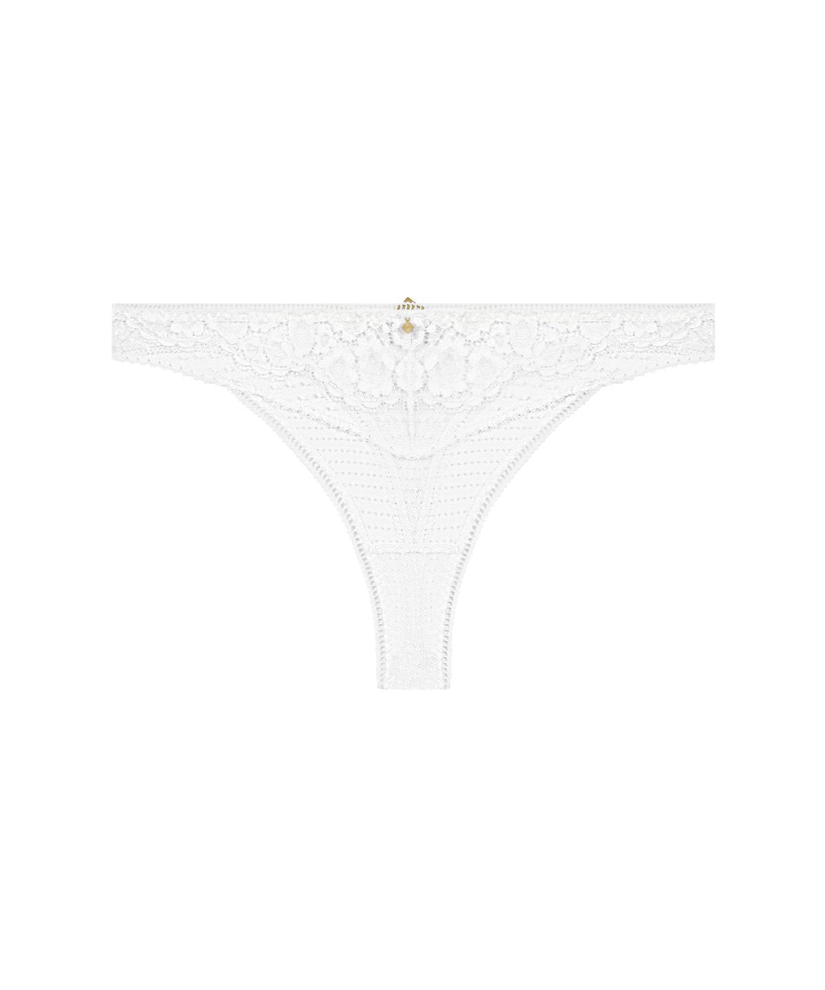 aubade-illusion-fauve-tanga-blanc image 1