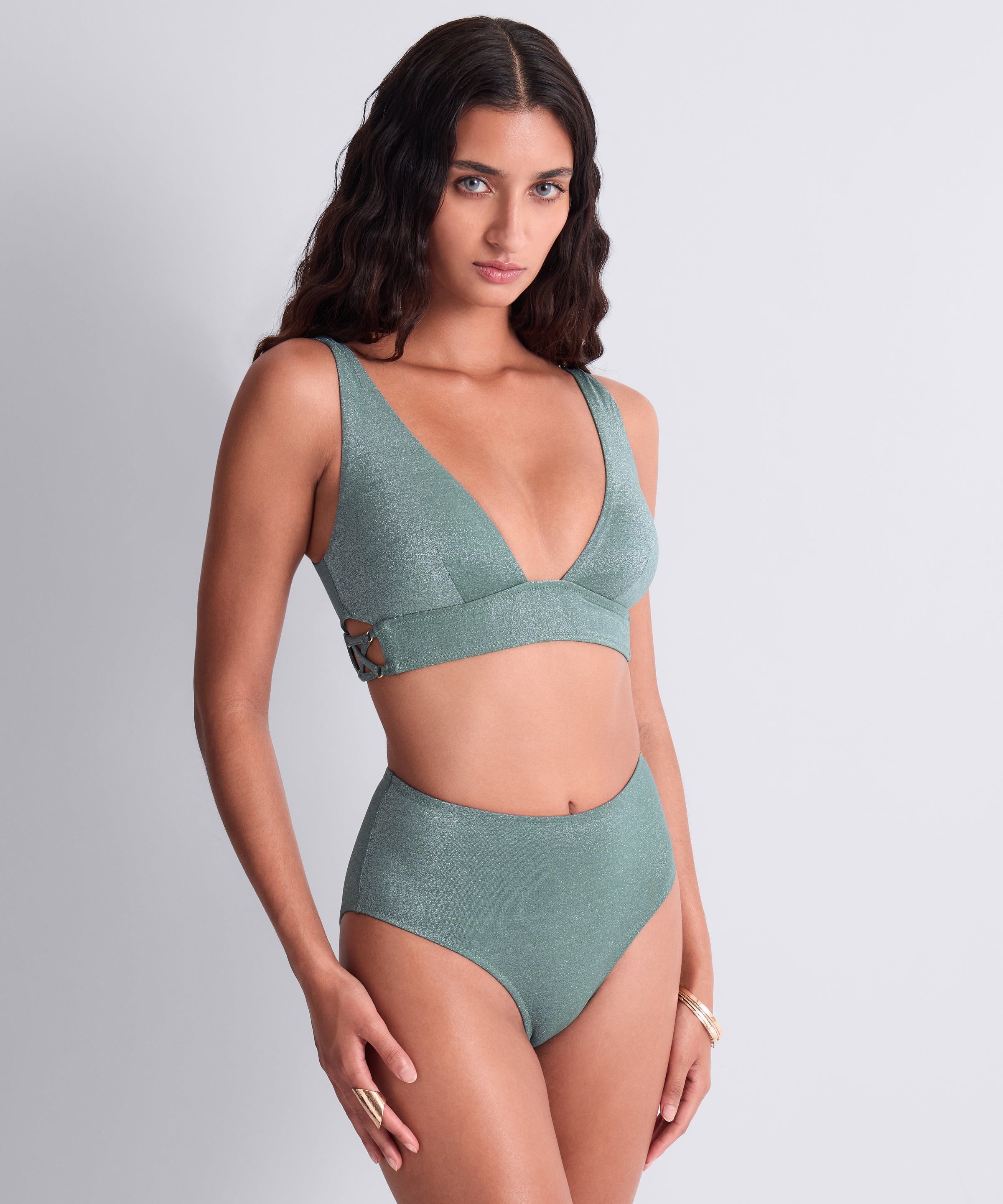 aubade-summer-glow-bas-de-maillot-culotte-taille-haute-aqua image 2
